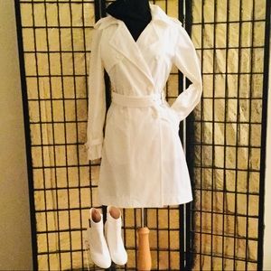 Express Ivory Spring Coat